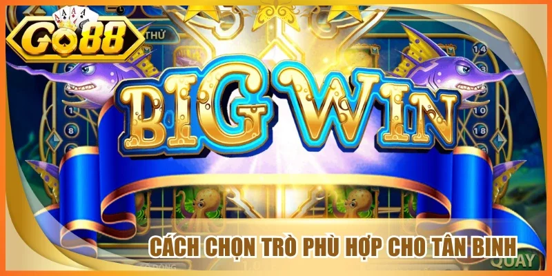 Cách chọn trò phù hợp cho tân binh
