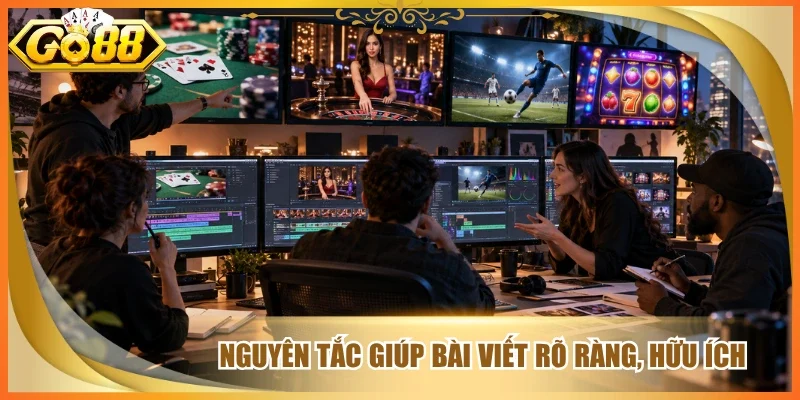 Nguyên tắc giúp bài viết rõ ràng, hữu ích