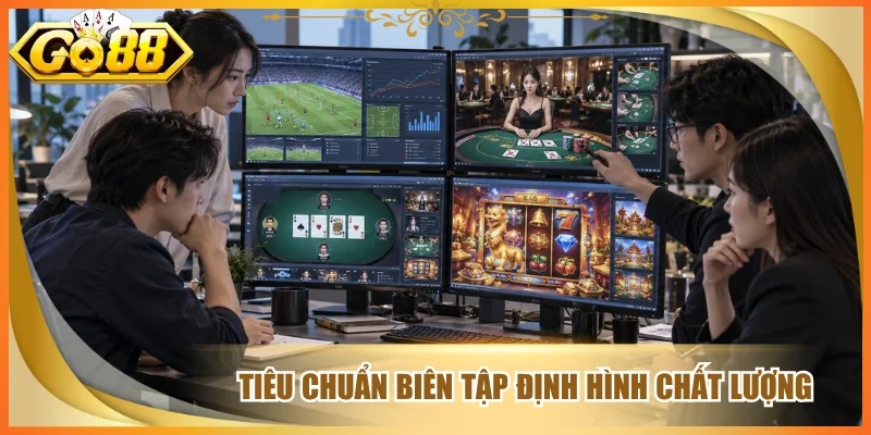 Tiêu chuẩn biên tập định hình chất lượng
