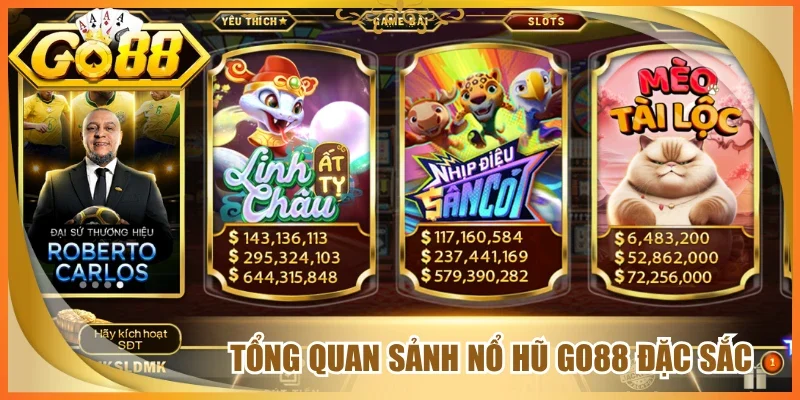 Tổng quan sảnh nổ hũ go88 đặc sắc