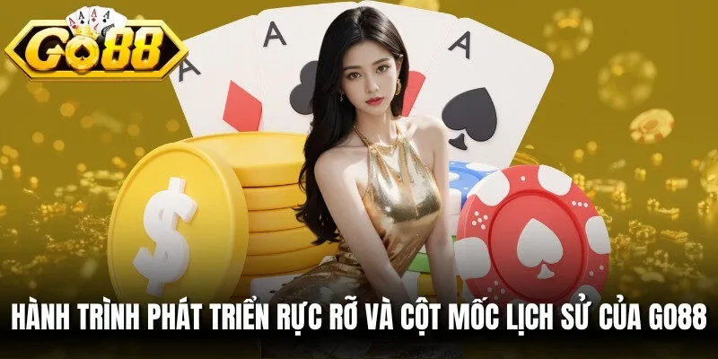 Hành trình phát triển rực rỡ và các cột mốc lịch sử của Go88